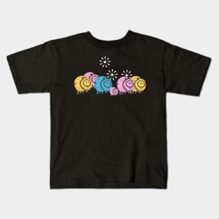 Pigs Parading Party Kids T-Shirt